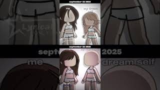 blow my brains out // me vs my dream self || gl - gacha life || trend // meme || remake || 2024|2025