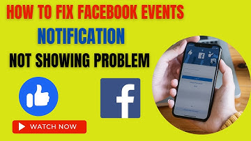 How to Fix Facebook Events Notifications not Showing Problem Solve Android & Ios