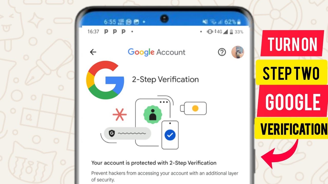 how to turn 2 step verification on gmail - YouTube