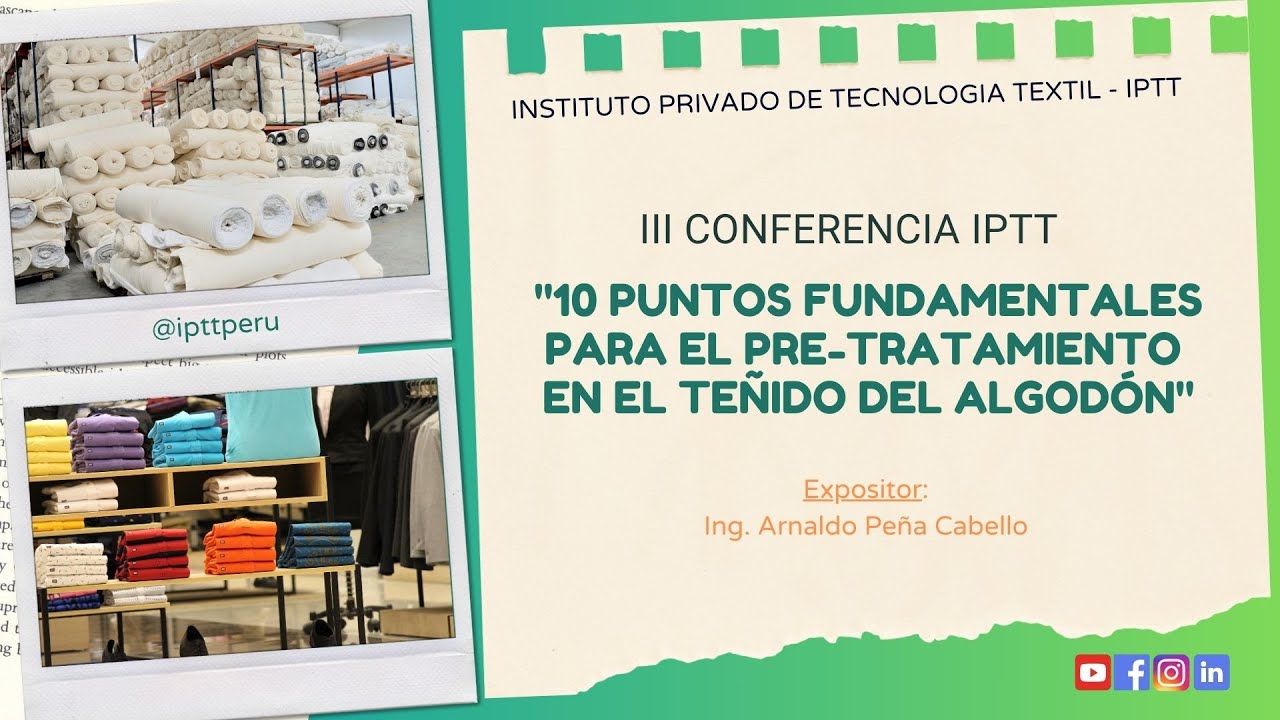 PRETRATAMIENTO EN LA TINTURA DEL ALGODON