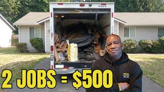 We Made 500 Before 1PM A Day in the Life of Junk Ninjas