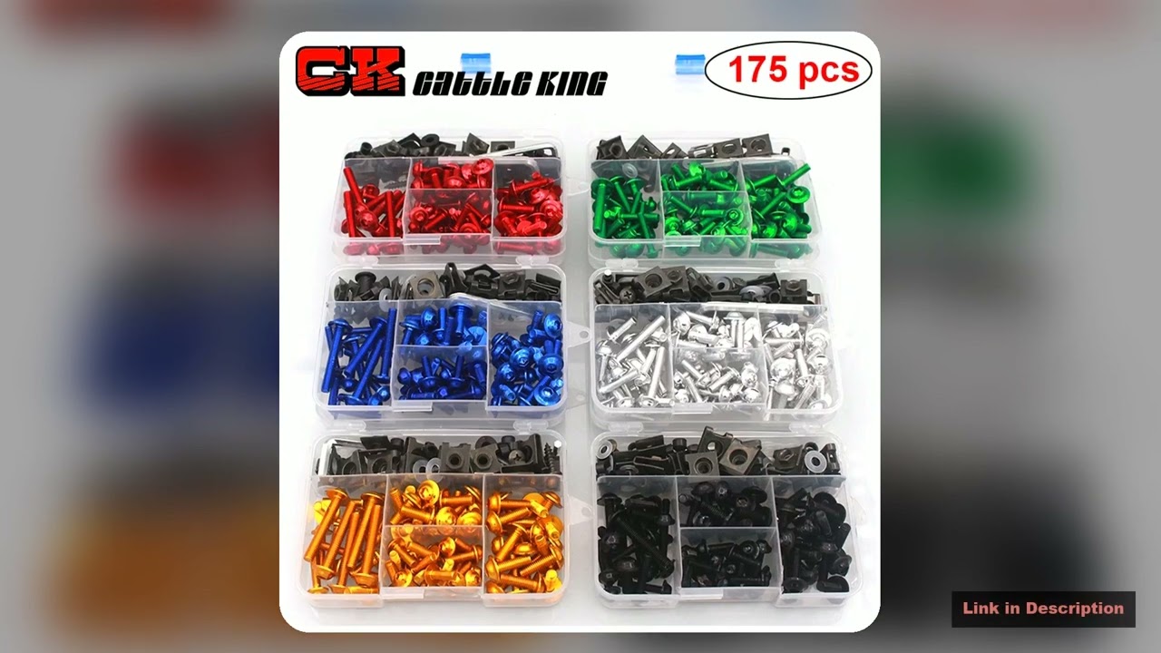 For Bajaj Pulsar Ns 200 Rs200 Ns200 N250 180125 Dominar 400 Accessories Motorcycle Fairing Bolts