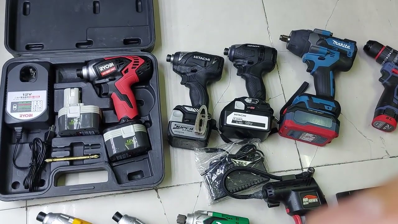 Bán Lô Máy Vặn Vít Pin Nhật Bãi – Đẹp, Ngon, Giá Siêu Êm !