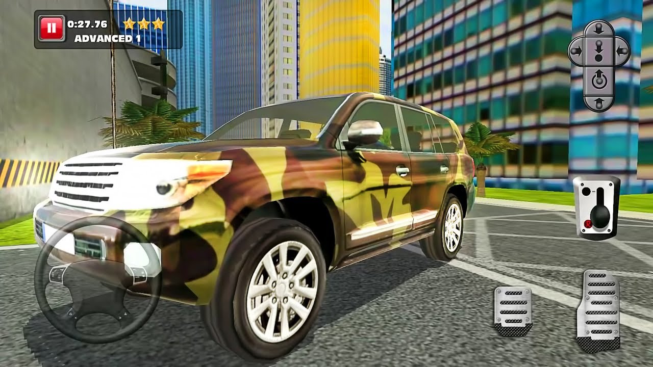 Multi Storey Car Parking - Land Cruiser Driving - Best Android Gameplay