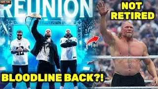 ROMAN REIGNS BLOODLINE REUNION?! 😱 BROCK LESNAR NOT RETIRED SHOCK & WWE UPDATES 🔥 screenshot 3