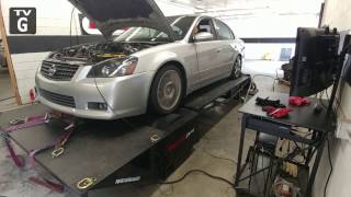 NISformance FWD HR  2006 Altima SER 2009 Maxima VQ35DE JWT CAMS Dyno Testing 8000 RPM 334 Horsepower