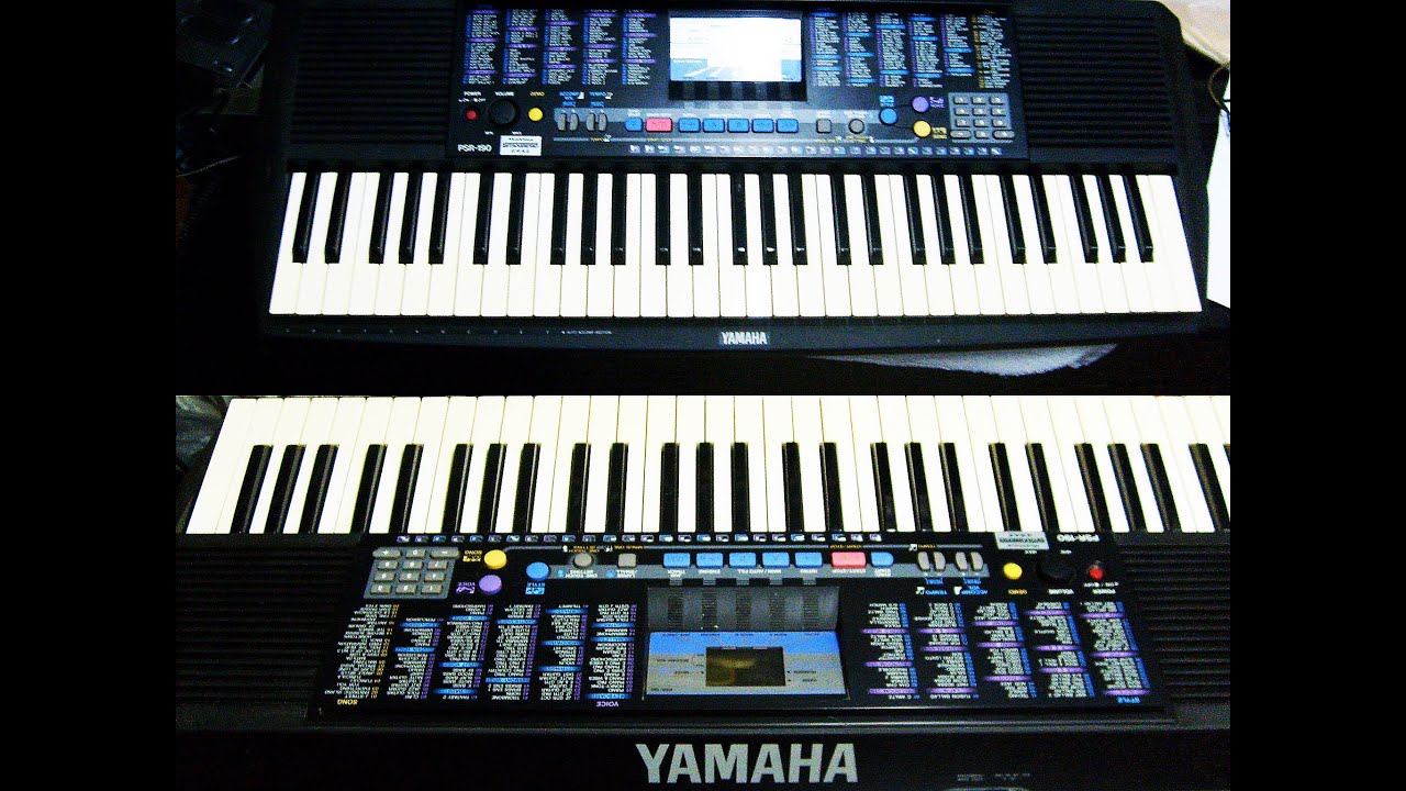 Yamaha PSR 190 YouTube