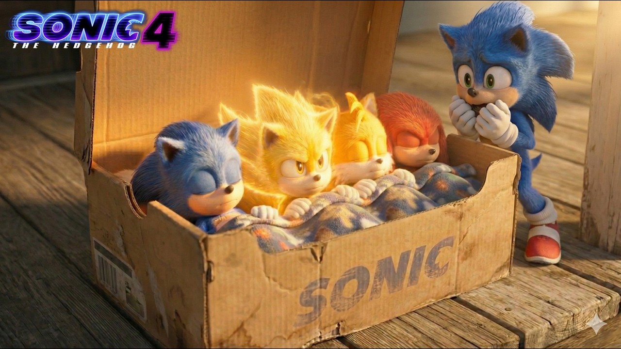 SUPER BABY SONIC PET Se Transforma y Vence AL Equipo Baby Sonic Pets en SONIC 4 La Película -Teoría