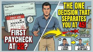 Your First Paycheck at 22 — The One Decision That Separates Who You'll Be at 45