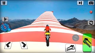 New Moto Bike Stunt Racing Impossible Tracks Game 2019 Android Gameplay screenshot 5