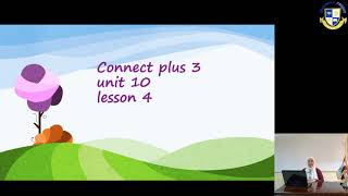 Pr 3 connect plus 2nd term unit 10 lesson 4