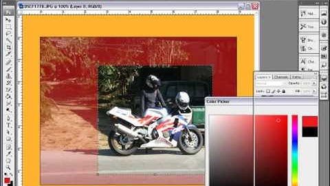 How Too Use The Crop Tool In Photoshop CS3