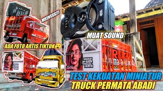 Viral miniatur truk mirip truk Rollis muat sound system oleng parah!!