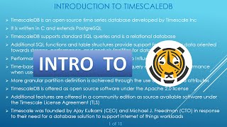 Introduction to TimescaleDB | What is TimescaleDB? | Features | Timescale Cloud