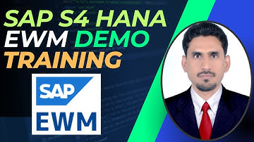 SAP S4 Hana EWM Demo Class | SAP EWM Training Videos |  SAP EWM Training