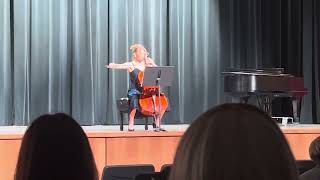 Ruby Queen- Bach Cello Suite 1, Menuet I And Ii