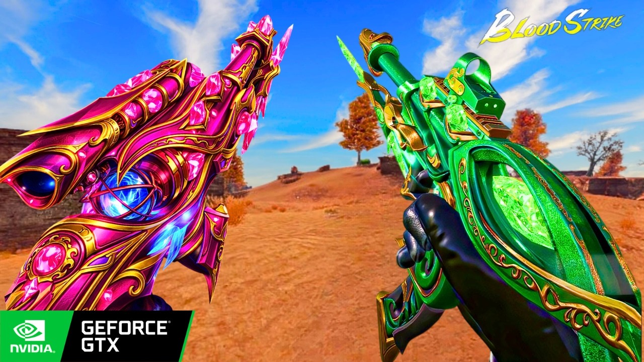 BLOOD STRIKE - NEW FREE MP7 VERDANT GLEAM + M700 SERUPH INSANE SNIPING | GTX 1660TI GRAPHICS CARD