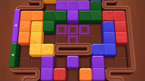Wood Away Block Jam Level 255 Game Walkthrough Solution