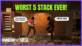 This 5 Stack Was A Disaster - Rainbow Six Siege Funny Moments screenshot 4