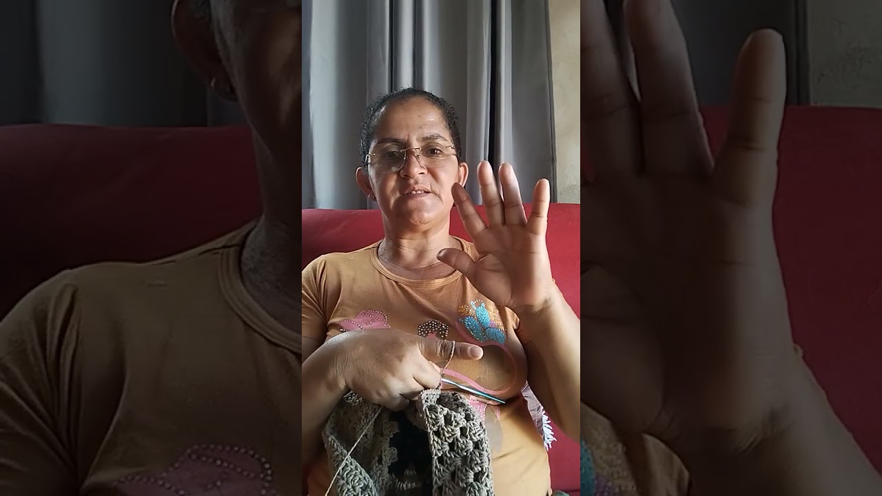 Falando da feira sábado crochê arara investimento