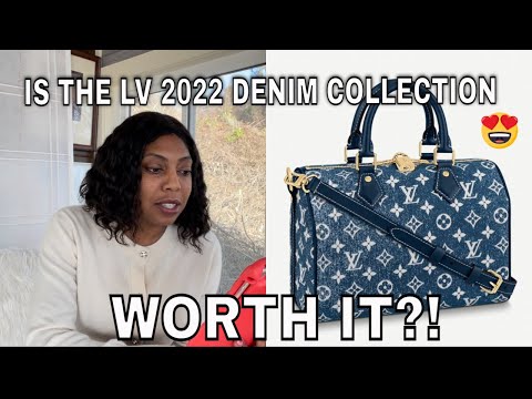 UNBOXING ALL NEW FOR 2022 LOUIS VUITTON DENIM LOOP! *💯 GORGEOUS