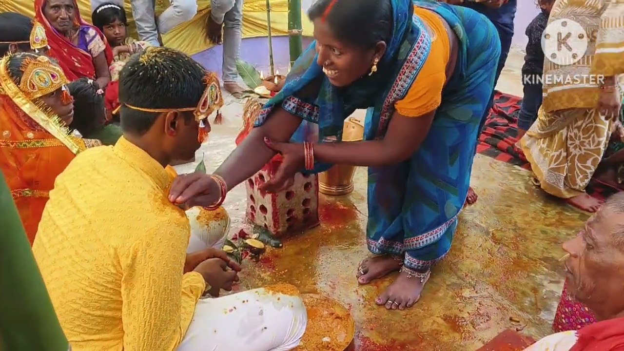 Haldi rasam 🙏 age mau aapn baba haldi chadabe la na 🙏💯💯❤️❤️❤️🥰🥰😂😀☺️