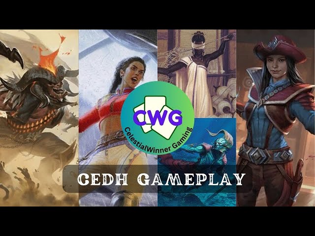 CEDH Gameplay! Rakdos vs Sisay vs Tymna/Thrasios vs Stella Lee!