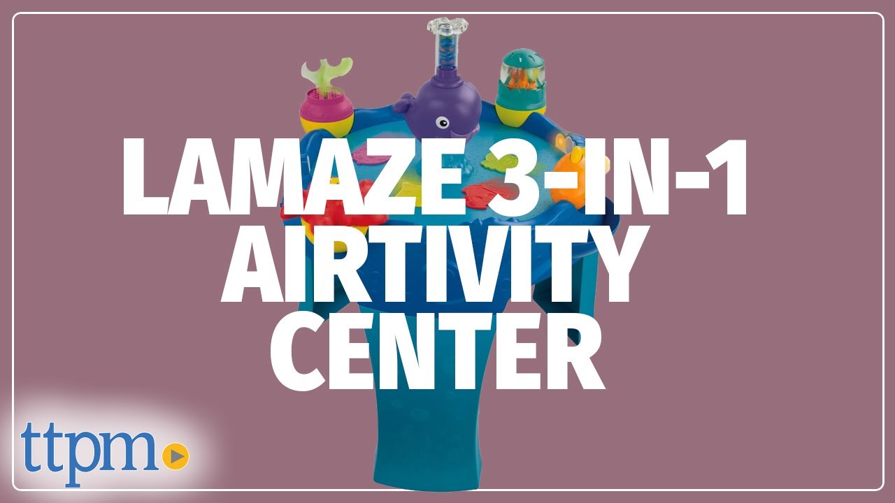 Lamaze 3-in-1 Airtivity Center Review from TOMY | Best Baby Activity Center  2021? | TTPM Baby Review