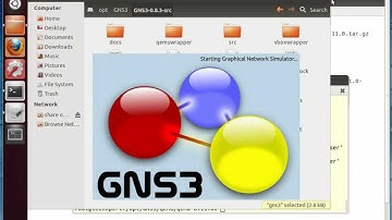 qemu configuration on gns3 on ubuntu linux