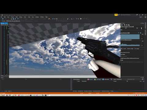 Testing Revolver (Shoot + Reload) Animation in Leadwerks.