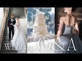結婚式Q&A | 花嫁美容、DIY、ドレス、装花、旦那さんと喧嘩した??など👰🏼‍♀️💍