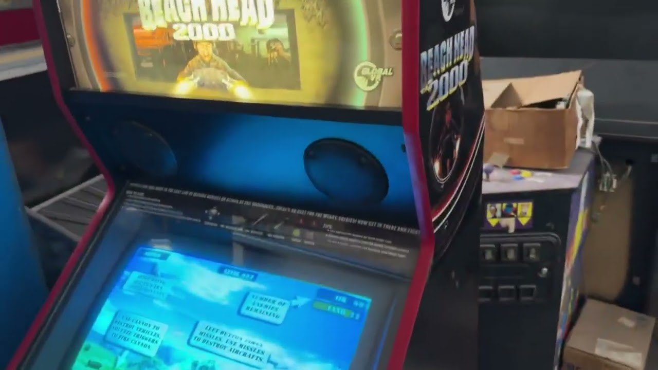 Beach Head 2000 Cool DFW Arcade Collection. Online Auction @ BidderBros.com Sale! 12/5/25