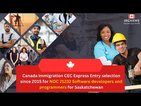 CEC Express Entry selection for NOC 21232 Software developers and programmers for Saskatchewan