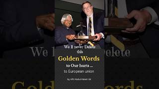 Golden Words of Dr. APJ Abdul Kalam#motivation #preciousqoutes #ytshorts #trendingshorts #europe
