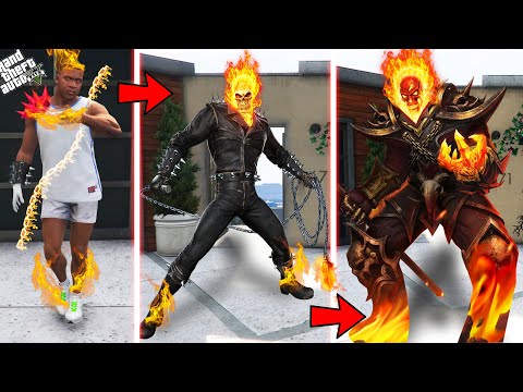 GTA 5 : Franklin Finding $1 To $100000000000 Ghost Rider In GTA 5 ! (GTA 5 Mods)