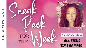 All Signs Tarot -"Your Predictions For The Next 7-Days"