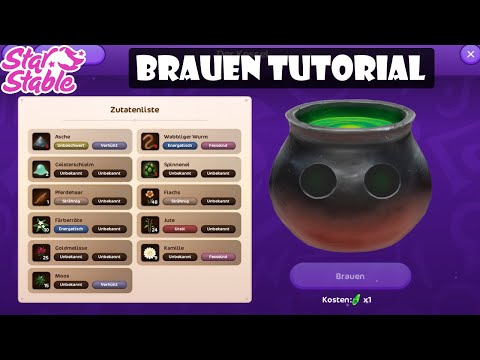 Brewery Guide! How to unlock all Cauldron Items | Star Stable Online [SSO Tutorial]