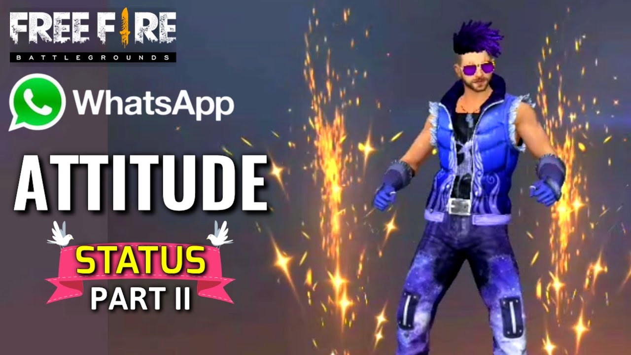 Free Fire Status Whatsapp Status Attitude Free Fire TikTok