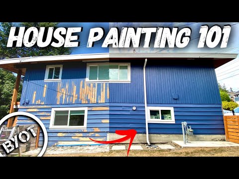 What Is The Best Way To Paint Exterior Of House?