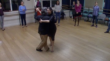 Argentine Tango intermediate class with Miranda: elements to use dancing at milongas