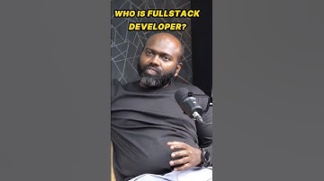 Who is considered a full stack developer? (Tamil) | full stack developer as a fresher