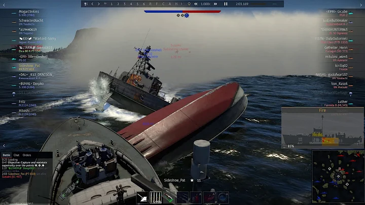PT Boat Barrel Roll! War Thunder Naval RB, BR 3.7 USA PT-810 Domination at Volcanic Island