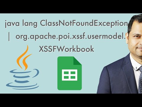 java lang ClassNotFoundException  org.apache.poi.xssf.usermodel