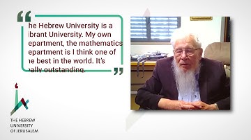 HUJI Prof. Aumann Virtual Open Day 2020