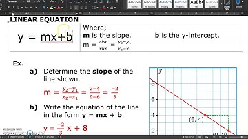 MAP4C - 3.0 - Two Variable Data - INTRO - VIDEO - DEMARSE