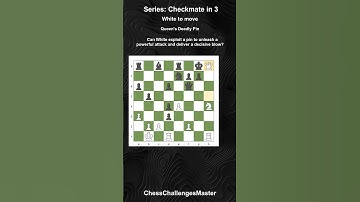 Chess puzzle - Checkmate in 3 - Queen
