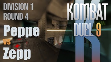 Kombat Duel 9 - Div 1 - Peppe vs Zepp (QuakeWorld Duel)