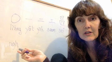 Learn Cantonese - Numbers 0-10 (my first attempt! :)