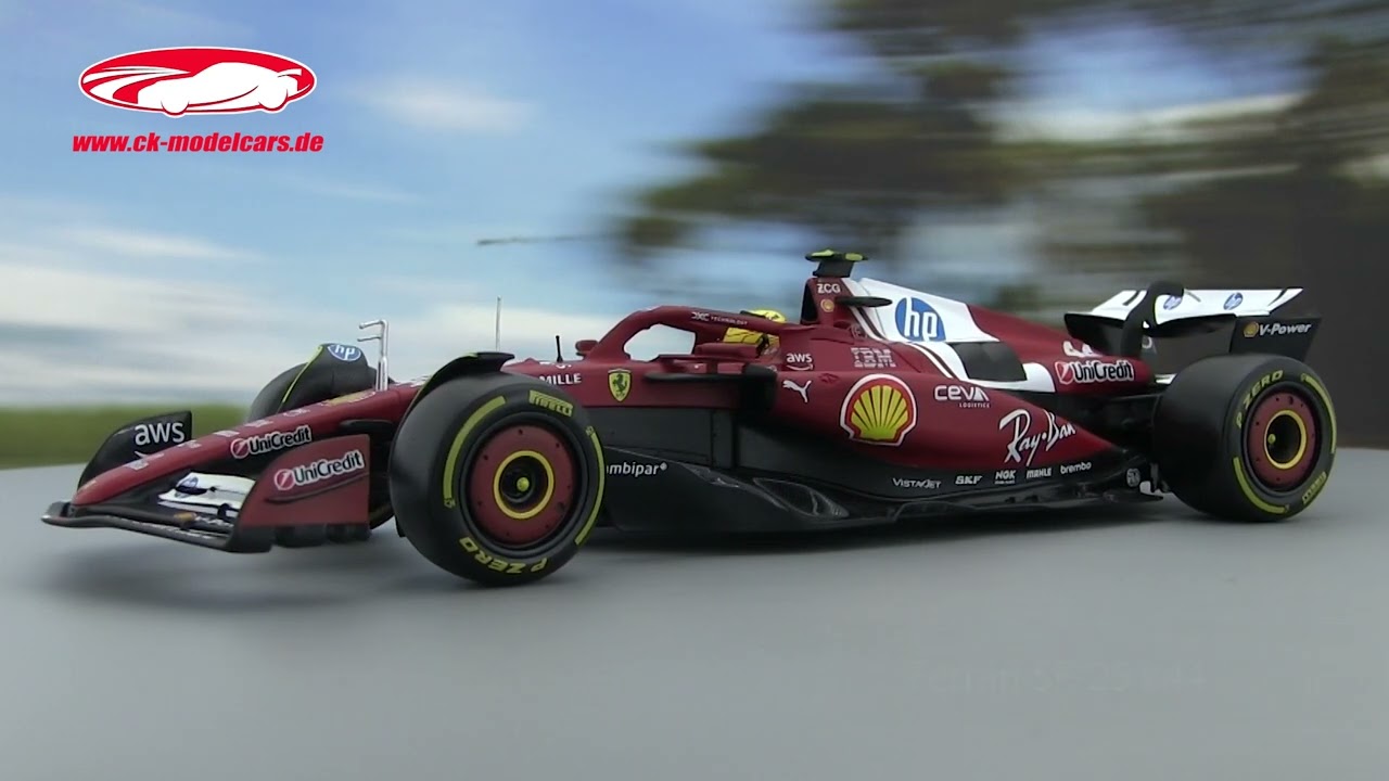 ck-modelcars-video: Lewis Hamilton Ferrari SF-25 #44 Formel 1 2025