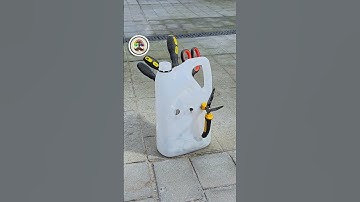 Tool Box from a Canister! Smart Idea for Every Handyman! #tools